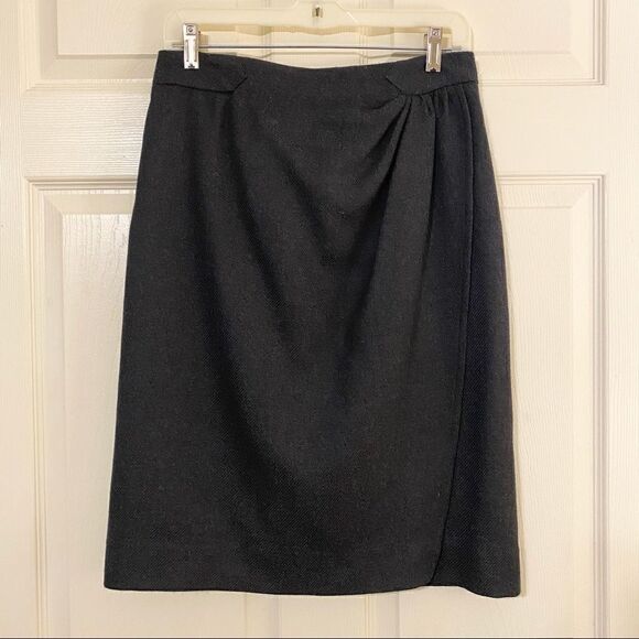 Vintage Carlisle wool gray skirt - Picture 1 of 6